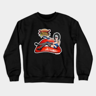 Dr. Frankenburger Bobs Burgers Rocky Horror Parody Crewneck Sweatshirt